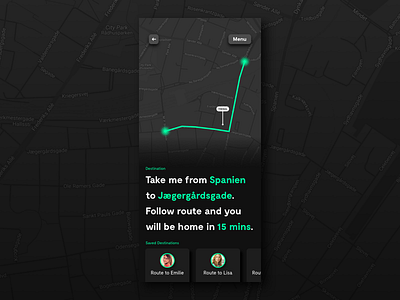 Daily UI #020 - Location Tracker