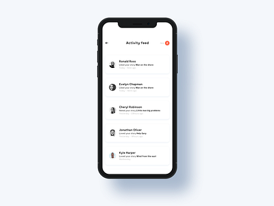 Activity Feed - Daily UI 046