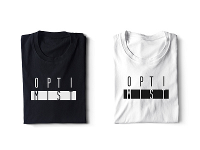 The Optimist branding design graphic design swag t shirt t shirt design tee