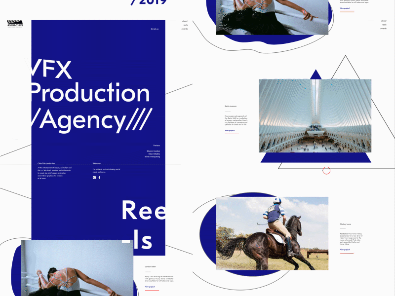 Chin-Chin Agency design production ui ux video web web design