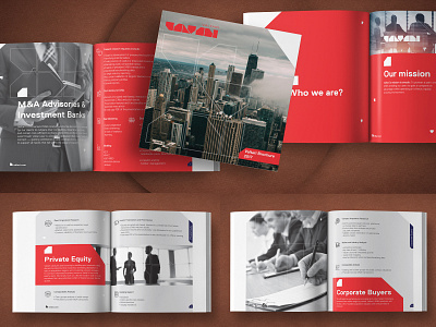 Company presentation brochure design design graphic design presentation design