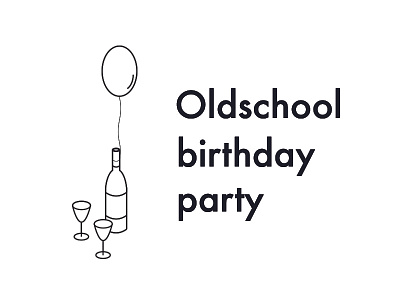Oldschool birthday party