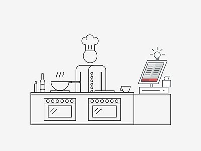 POS Kitchen ideas illustration