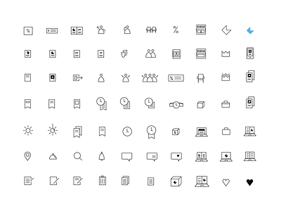 GoOut Line Icons