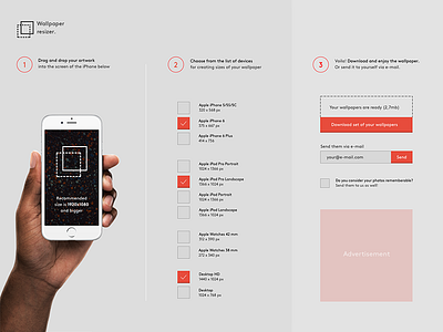 Wallpaper Resizer Concept download drag and drop dragdrop hand iphone pattern resizer resolution send ubahn visual wallpaper