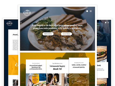 Banh Mi Makers Website banh mi banh mi makers buttons cards food homepage hover juices landscape logo photos website