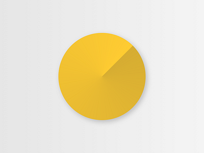 Abstract pie chart with shadow data visualisation circle data grey neugelb pie chart shadow shapes visualisation yellow