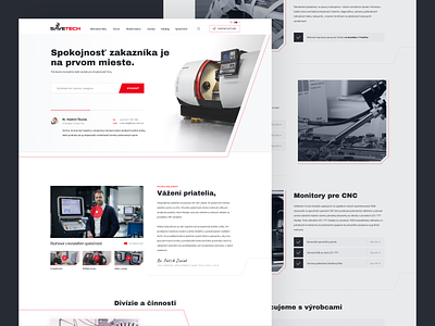 Save-Tech redesign manufacturing service uidesign website