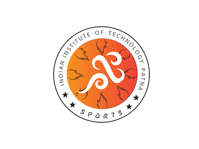 Sports Club - IIT PATNA design logo