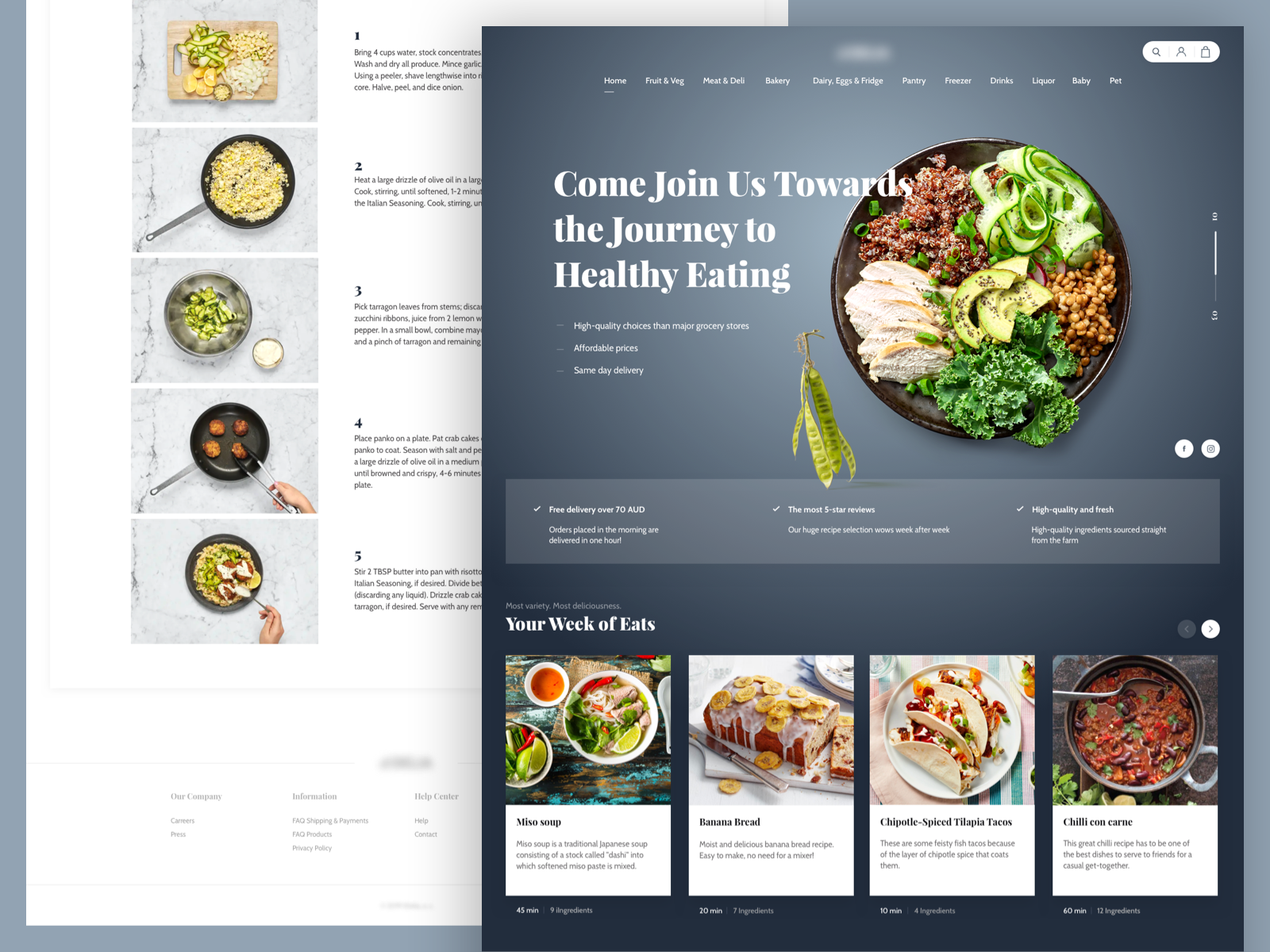 Order recipe boxes by ui42 on Dribbble