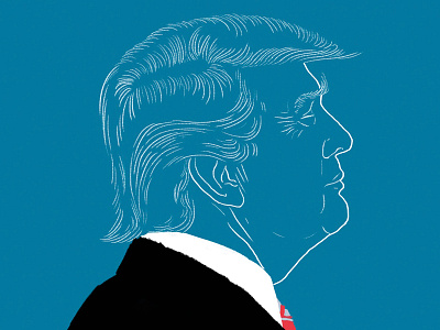 Trump cover for MM business cover donald trump illustration magazine monday morning politics