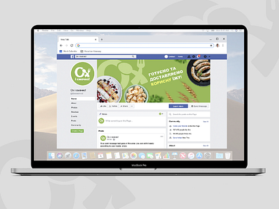 Social Media for Eco Food branding facebook graphicdesign identity socialmedia web