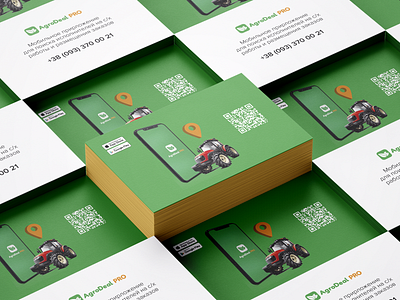 Business Cards AgrDeal PRO branding business cards design identity vector