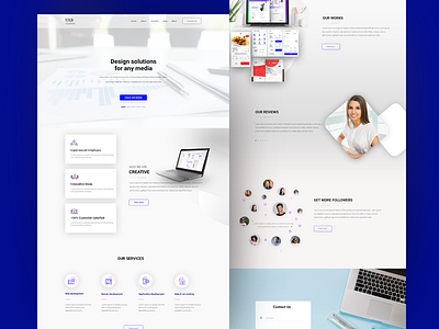 Software company - website ux