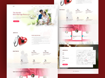 Wedding Website deepa design inspire uxd marriage website ui design wedding website