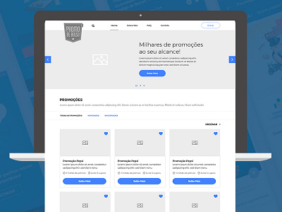 Promotion Site Wireframe