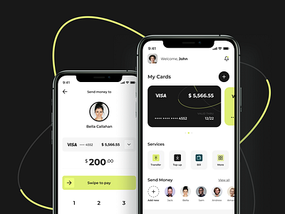 FinTech_mobile app design