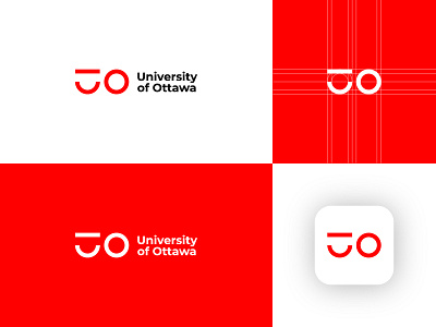University of Ottawa Logo Concept canada clean clean design logo redesign minimalist logo ottawa rebranding university university logo