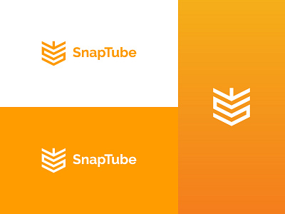 SnapTube Logo Redesign clean design clean logo download downloader icon logo logo logo redesign monochrome rebranding remake snaptube symbol