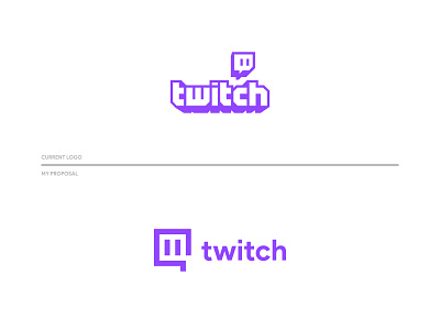 Twitch Logo Redesign