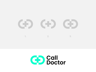 Call Doctor Logo Exploration branding gridsystem logo logo exploration logo sketch logo variations logotype minimalist minimalist logo