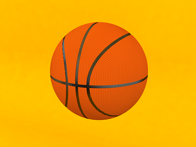 3D Basketball 🏀 3d 3d modeling animation basketball blender c4d cg cgi character cinema 4d design dribbble geometric lakers motion motion graphics nba octane redshift texturing