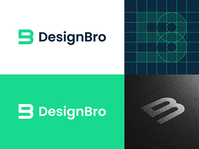 DesignBro Logo Redesign brand identity branding db design freelance freelance platform icon illustration logo logotype minimalist minimalist logo monogram platform rebranding redesign symbol ui visual identity