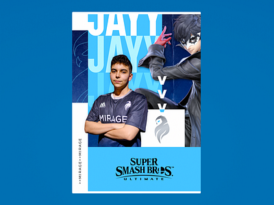 MRG Jayy x SSBU branding design esport design esports flat graphic design vector