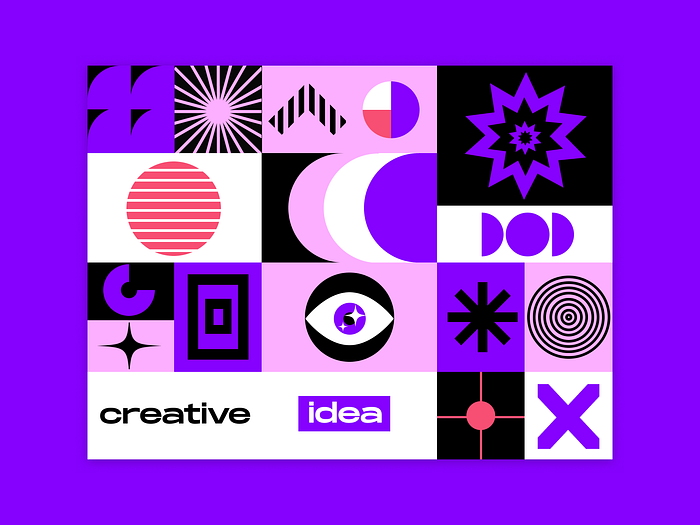 CREATIVE SHAPE by Dmitry Kowalskii on Dribbble