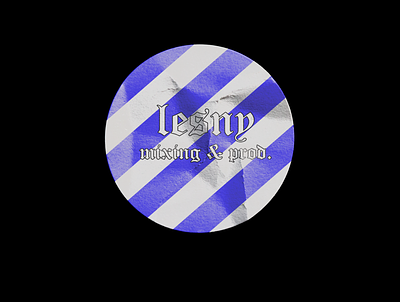 Lesny mixing & prod. brand brand identity branding logo logotype music music app musician