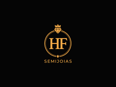 HF Semijoias rebrand brand brand design branding design jewelry jewels logo logotype luxury rebrand rebranding redesign visual identity