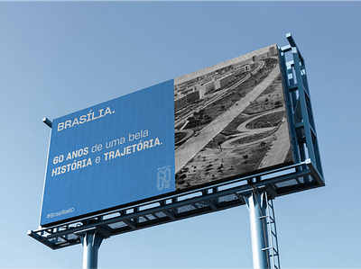 Billboard brand brand design brand identity brand proposal branding brasília brasília 60 anos design graphic design logo logo design logotype visual identity