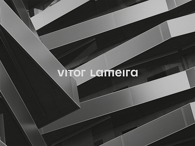 Vitor Lameira - Arquitetura & Interiores brand brand design brand identity branding design graphic design logo logo design logotype visual identity