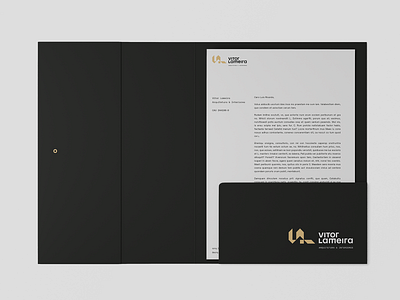 Folder & Letterhead brand brand design brand identity branding design graphic design logo logo design logotype visual identity