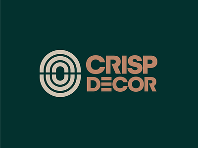 Crisp Decor 30 day logo challenge brand design branding design logo visual identity