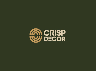 Crisp Decor logo refresh 30 day logo challenge brand brand design brand identity branding design logo logo design logocore logotype monogram visual identity
