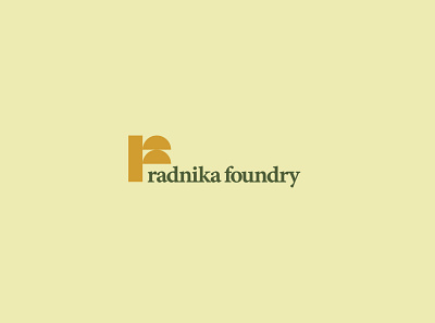 Radnika Foundry logo refresh 30 day logo challenge brand brand design brand identity branding design logo logo design logocore logotype visual identity