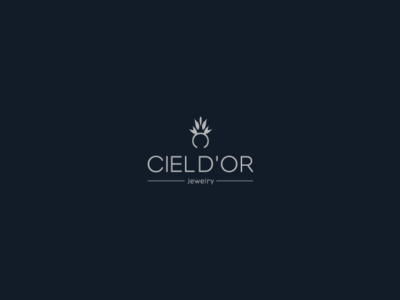 CIELD'OR jewelry Logo branding brands design designers graphic design icon illustration logo typography