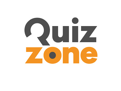 Quizzone game logo questionmark quiz zone
