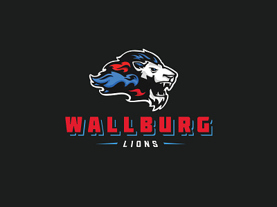 Wallburg Lions Athletics Graphics Package by James Pruitt on Dribbble