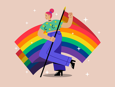 LGBTQ Characters characters design illustration lgbtq pride