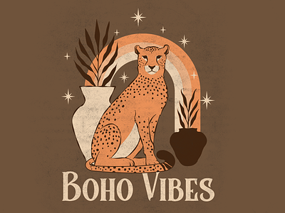 Boho cheetah