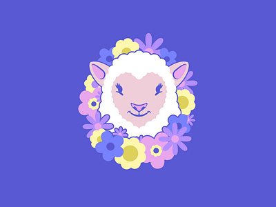 Lamb & Flowers