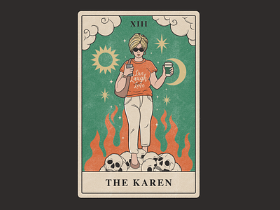 Karen tarot card