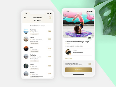 LoYoga - Mobile App android app app mobile application booking design design studio experience graphic ios lo yoga ui ui design uiux user experience user interface ux ux design yoga