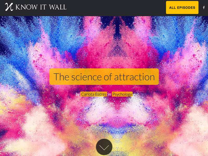 Know it wall - Web Design content ui webdesign website