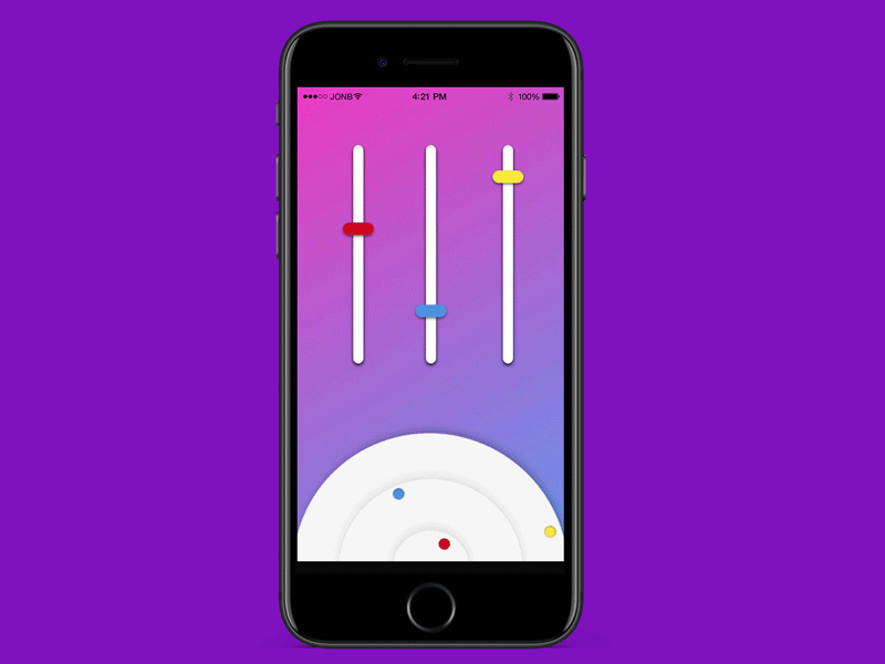 Slider And Wheel - Mockup android ios navigation principle sketchapp slider ui ux wheel