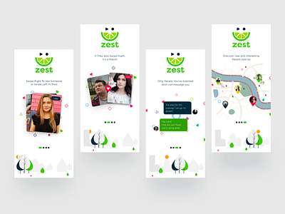 Dating App Onboarding Screen