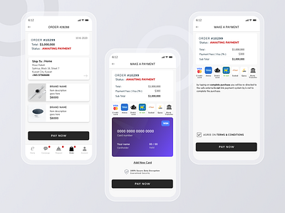 Payment Flow UI