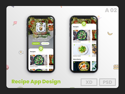 Racipe App Design
